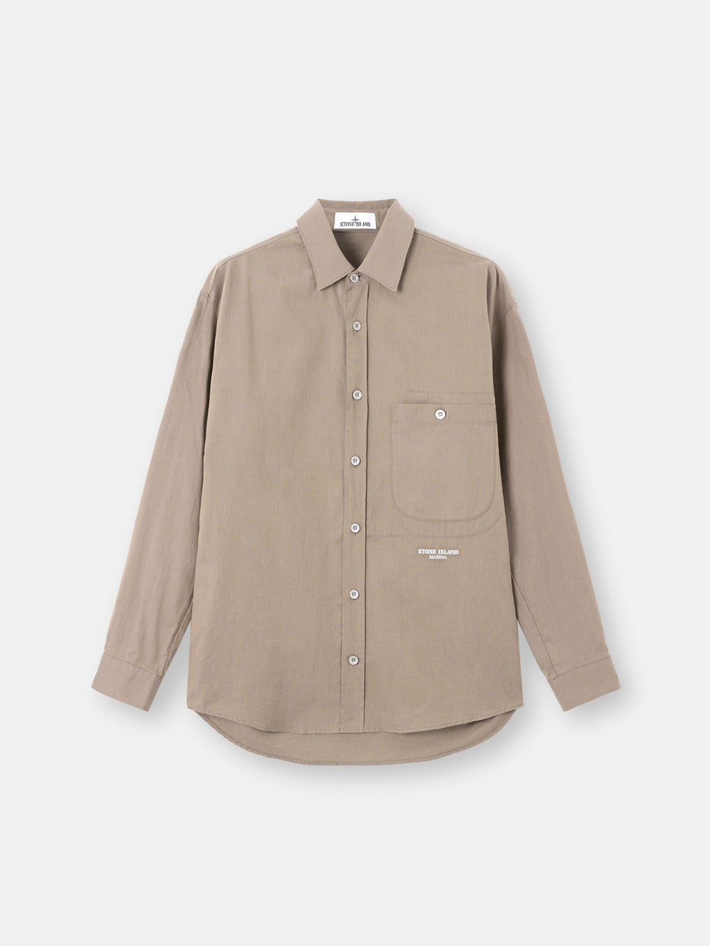 1100003 ORGANIC OXFORD COTTON_STONE ISLAND MARINA