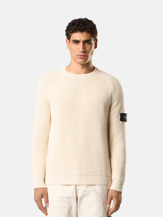 5100012 FISHERMAN'S RIB COTTON_STONE ISLAND RAW BEAUTY