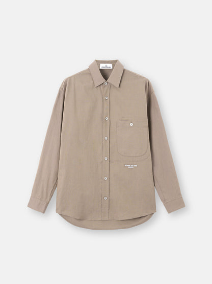 1100003 ORGANIC OXFORD COTTON_STONE ISLAND MARINA