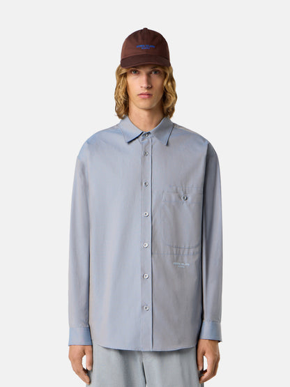1100003 ORGANIC OXFORD COTTON_STONE ISLAND MARINA