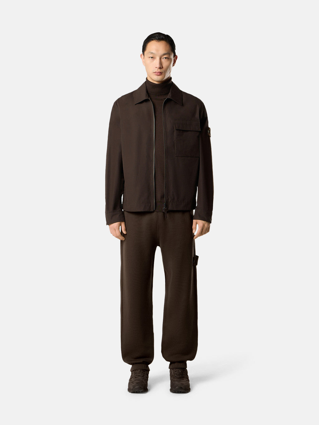 1200018 WEATHERPROOF COTTON CANVAS_STONE ISLAND GHOST