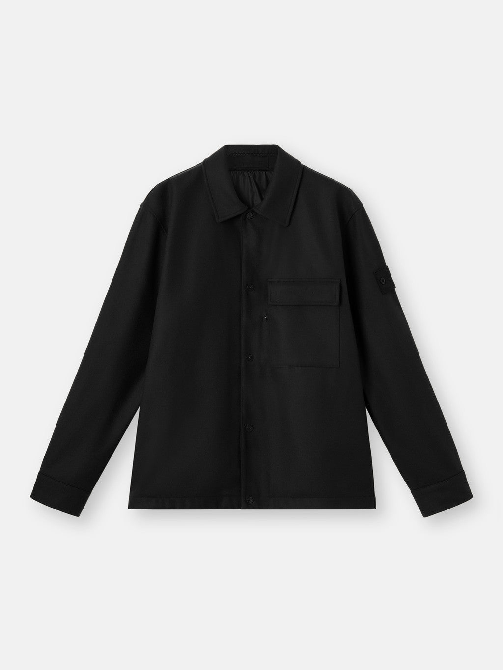 1200028 WOOL NYLON FLANNEL_STONE ISLAND GHOST