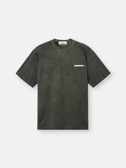 2100002 ORGANIC COMBED COTTON JERSEY 'VELO' EFFECT