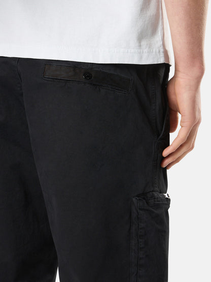 3100004 STRETCH ORGANIC BROKEN TWILL COTTON 'OLD' EFFECT