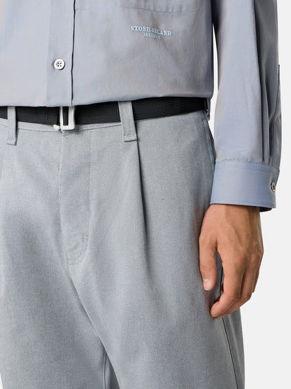 3100015 STRETCH GABARDINE_STONE ISLAND MARINA