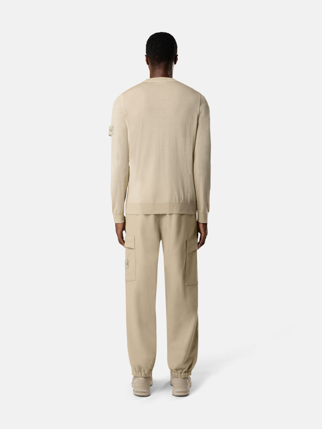 3100021 WOOL NYLON FLANNEL_STONE ISLAND GHOST