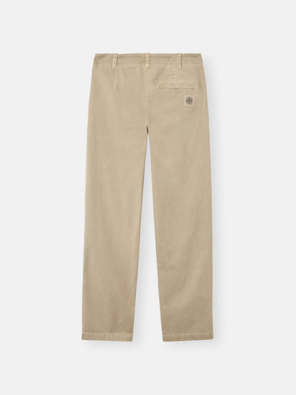 3100037 STRETCH ORGANIC BROKEN TWILL COTTON 'OLD' EFFECT