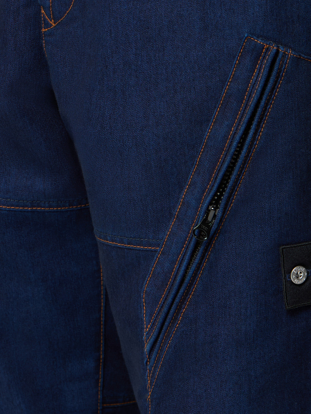 3100045 INDIGO POLYPROPYLENE DENIM LIGHT-RINSED