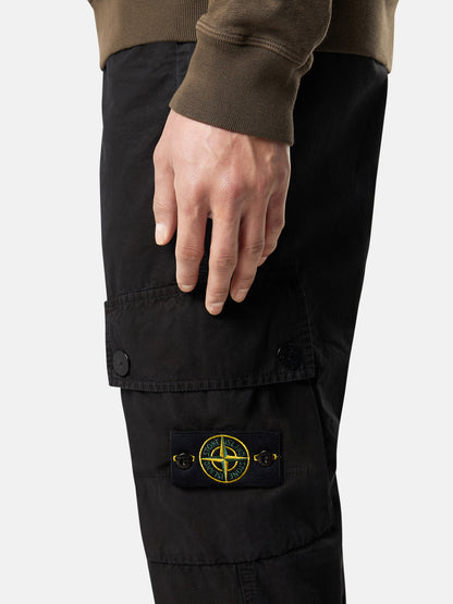 3100303 BRUSHED ORGANIC COTTON CANVAS 'OLD' EFFECT