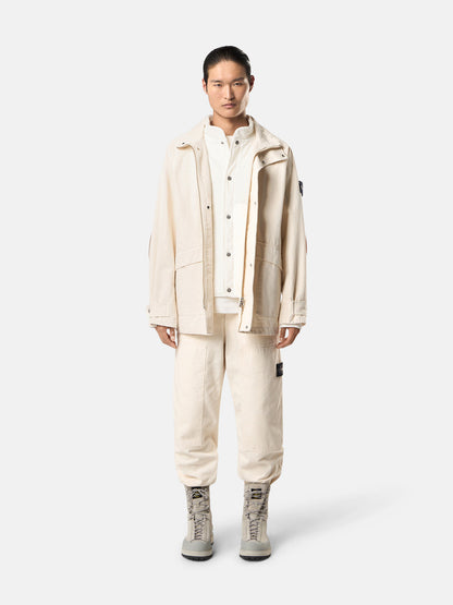 4100002 NATURAL COTTON GABARDINE_STONE ISLAND RAW BEAUTY