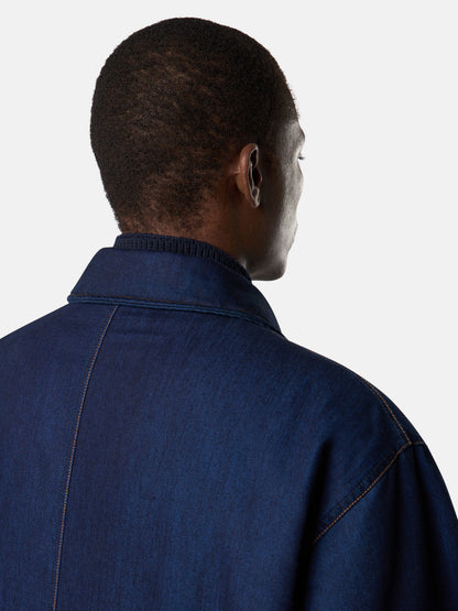 4100122 INDIGO POLYPROPYLENE DENIM LIGHT-RINSED