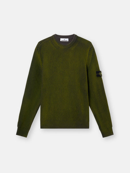 5100016 FISHERMAN'S RIB ORGANIC COTTON WITH TWO-COLOUR SPRAY