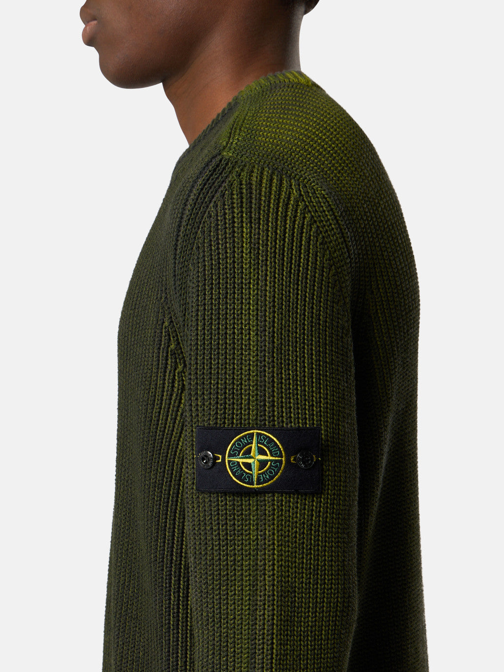 5100016 FISHERMAN'S RIB ORGANIC COTTON WITH TWO-COLOUR SPRAY