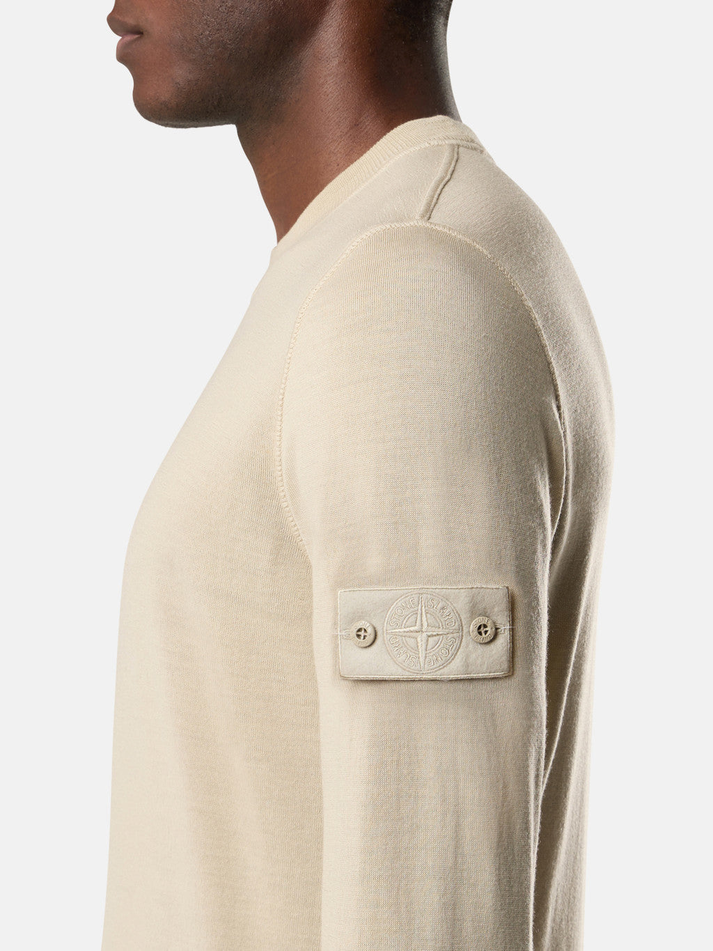 5100074 PURE LIGHT RWS WOOL_STONE ISLAND GHOST