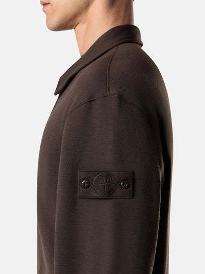 6100050 COTTON WOOL FLEECE_STONE ISLAND GHOST