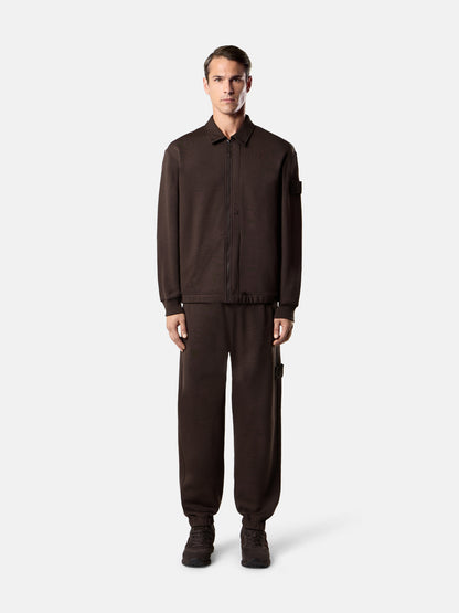 6100050 COTTON WOOL FLEECE_STONE ISLAND GHOST