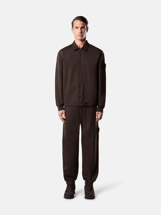 6100050 COTTON WOOL FLEECE_STONE ISLAND GHOST