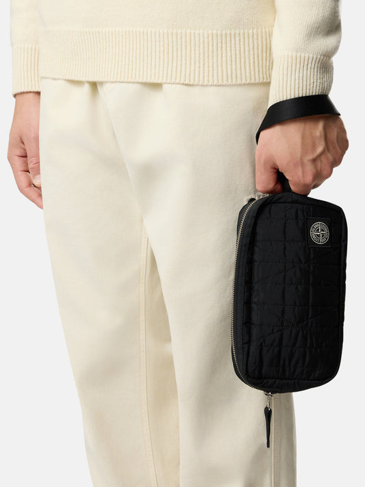 9200017 QUILTED NYLON METAL IN ECONYL