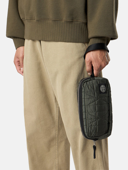 9200017 QUILTED NYLON METAL IN ECONYL