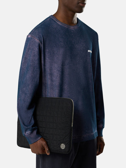 9500005 QUILTED NYLON METAL IN ECONYL