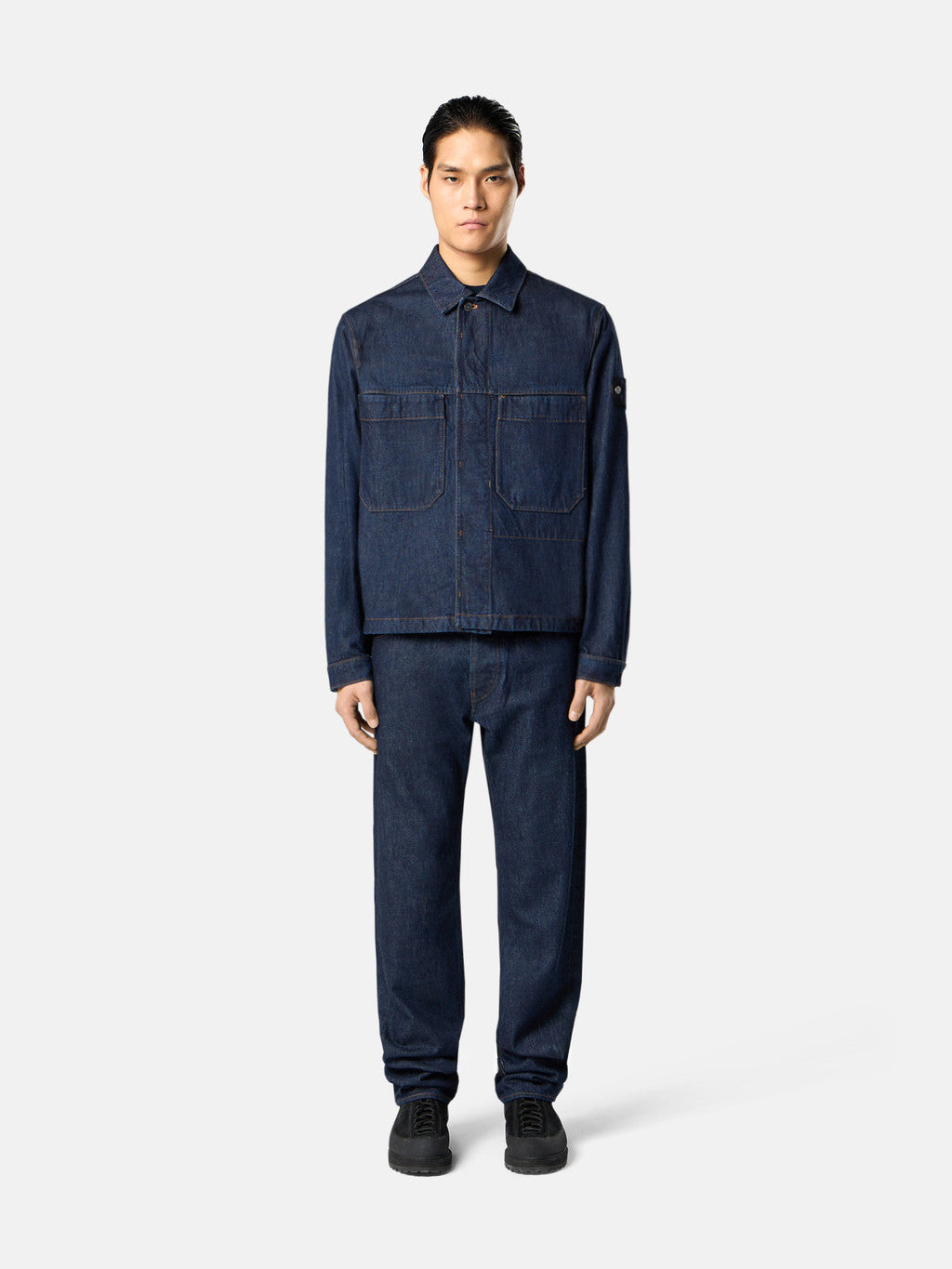 J100005 INDIGO DENIM-RINSED