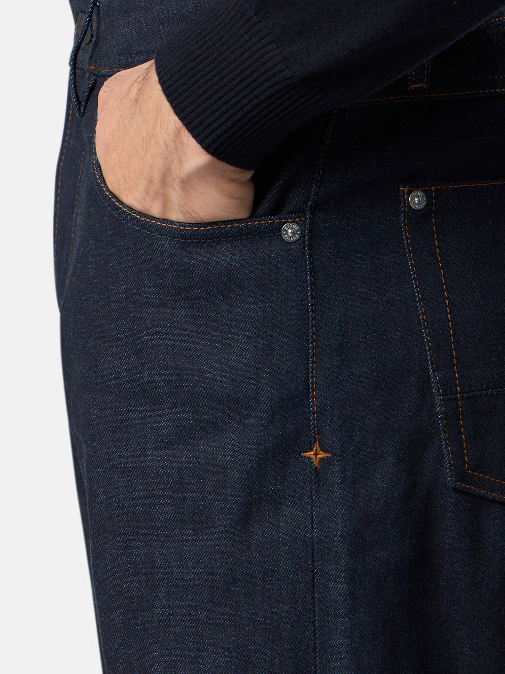 J100008 SELVEDGE INDIGO DENIM-RAW