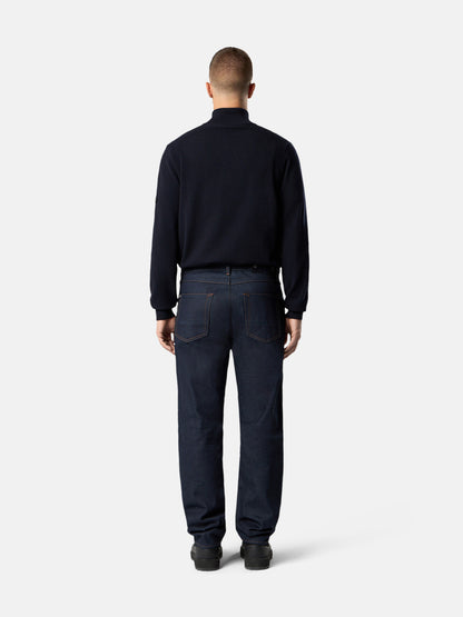 J100008 SELVEDGE INDIGO DENIM-RAW