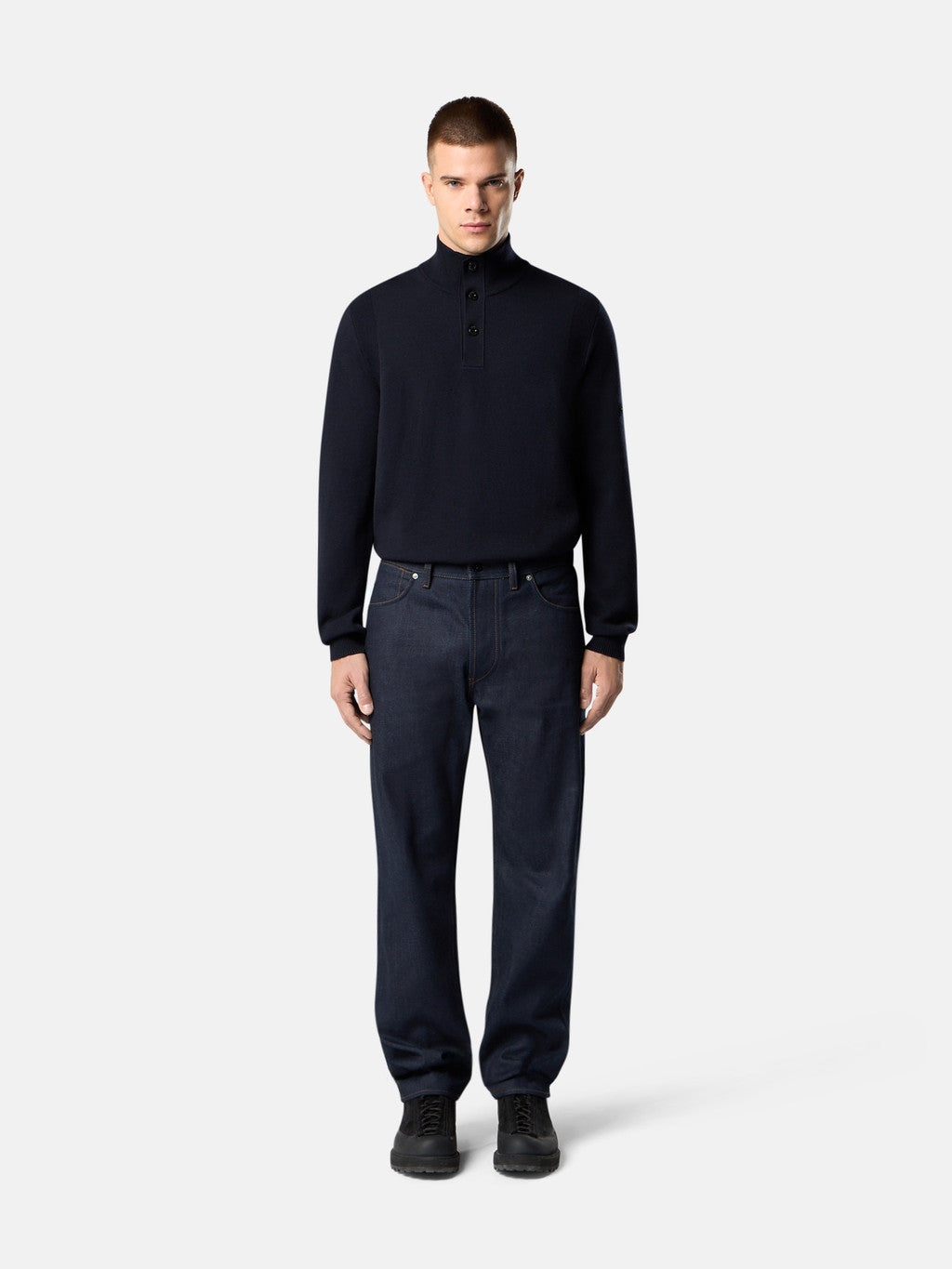 J100008 SELVEDGE INDIGO DENIM-RAW