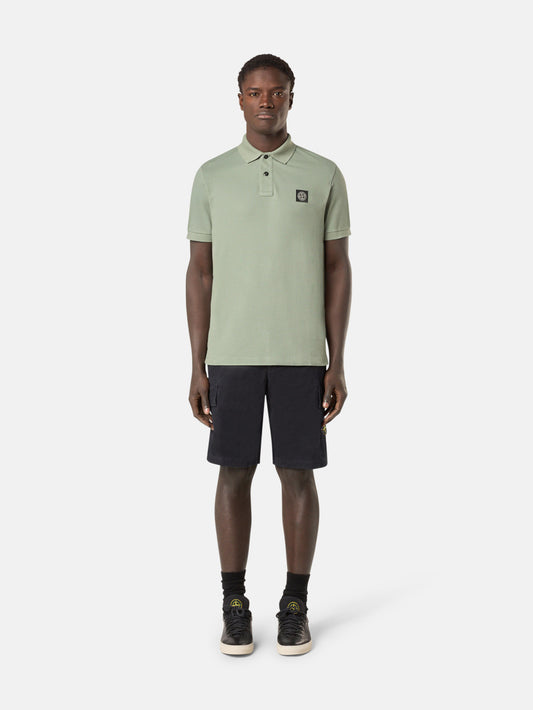 L100L12 STRETCH ORGANIC BROKEN TWILL COTTON 'OLD' EFFECT