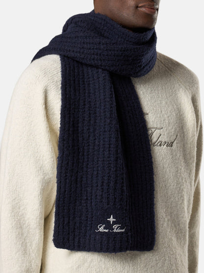 N200003 FISHERMAN'S RIB WOOL NYLON BOUCLE